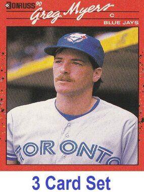 Greg Myers Baseball Card Collection